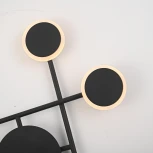 Настенный светильник Wi-Fi Zingy E Black ImperiumLoft Zingy01 (LED, 220V, пульт управления)