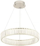Подвесной светильник Crystal Lux MUSIKA SP50W LED CHROME (220V, на тросе, кольцо)
