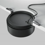 Встраиваемый светильник Maytoni Onda DL024-18W3K-B (LED, 220V, круглые)