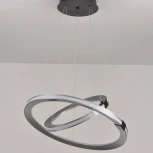 Подвесной светильник iLedex Vision 9225-8+5SD GR+BK (220V, на тросе)