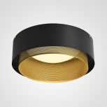 Потолочный светильник круглый Casing C 38 Черный Imperiumloft Casing-C01 (189556-26) (LED, 220V, пульт управления, круглые)
