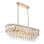 Подвесная люстра хрустальная Modelux MODELUX ML.7085.900.300 GD