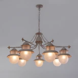 Подвесная люстра Abrasax L.9201-7CREAM/G (220V, на цепи)