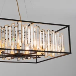 Подвесная люстра хрустальная Cella 377/9 Bogate's (220V, на тросе)