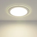 Встраиваемый точечный светильник Elektrostandard DLKR160/200-DLKS160/200 DLKR200 18W 4200K белый