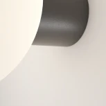 Настенный уличный светильник Maytoni Bold O598WL-01B1 (220V, шар, IP54)