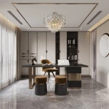 Потолочная люстра хрустальная на штанге Arte Milano Sorrento-8019 378019/7/50/470 CR (220V)