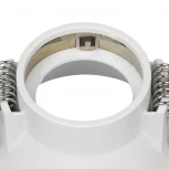 Встраиваемый светильник под лампу MR11 с цоколем GU10 белый Wolta Acento WDL-MR11/03W-R