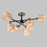 Потолочная люстра на штанге Imex MD.4212-6-S-BK+AB