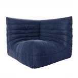 Диван Dreambag Маршмеллоу Синий Угловая секция 7512800