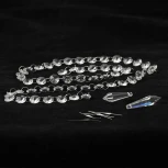 Торшер колонна Lussole Floyd LSP-0648 (220V, хрусталь, выключатель)