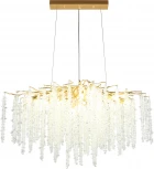 Подвесная люстра Aployt Paulina APL.848.23.10 (220V, хрусталь, на тросе, ветки)