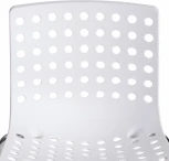 Стул SKALBERG (mod. C-084-A) / 1 шт. в упаковке (Металл,Пластик /Белый,Хром)