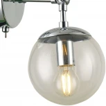 Бра Arte Lamp Bolla A1664AP-1CC (220V, выключатель, шар)