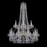 Подвесная люстра Bohemia 1409 1409/10+5/240/h-91/2d/G