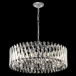 Подвесная люстра Citilux Ингвар CL334291 (220V, хрусталь, на цепи, круглые)