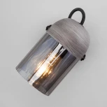 Спот Eurosvet Mars 20122/1 черный/тертый серый