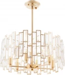 Потолочная люстра на штанге Arte Milano Sorrento-3209 373209/6/350/480 GD (220V, круглые)