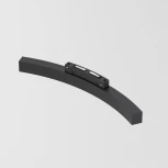 Трековый светильник магнитный для радиусного шинопровода Elektrostandard Slim Magnetic 85180/01 16W 4200K Planar чёрный Ø 800мм (LED, 48V)