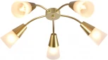 Потолочная люстра на штанге Escada Aquilegia 1100/5P Gold (220V)