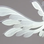 Потолочная люстра светодиодная с пультом и ночным режимом Reluce 14390-0.3-5+5 white (Умный дом) (220V)