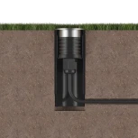 Встраиваемый светильник светодиодный уличный DL-AL-0471-1-SL-NW IP67 (220V, круглые)
