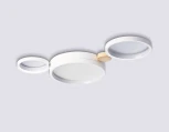 Настенно-потолочный светодиодный светильник с пультом Ambrella Comfort FL4812 (регулировка яркости, 220V, кольцо)