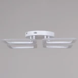 Потолочная люстра светодиодная на штанге с пультом регулировкой яркости и цветовой температуры Reluce 05105-0.3-04 WH (220V)