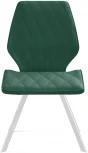 Стул 242M B10 GREEN/ ножки белые Dikline 00-00062068