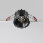 Встраиваемый светильник Maytoni Alfa LED DL043-01-15W4K-RD-B-1 (220V, круглые)