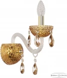 Бра Bohemia 5417 5417B/1/165 G Amber/M-1F K721