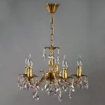 Подвесная люстра Ambiente Benisa 2226/5 AB New Leaf