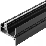 Профиль STRETCH-20-WALL-D-SIDE-2000 BLACK (Arlight, Алюминий) 042947