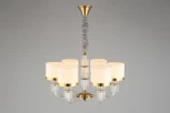 Подвесная люстра Elza APL.767.03.06 (220V, хрусталь, на цепи)