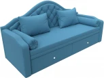 Диван детский прямой Сойер (Голубой/Рогожка) Лига Диванов арт.123172