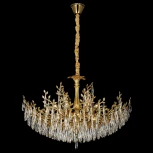 Подвесная люстра Citilux Ritz CL310122 (220V, подвески, на цепи, листья, ветки)