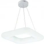 Подвесной светильник Escada Soft 10259/1 LED*45W White (ночной режим, 220V, пульт управления, на тросе)