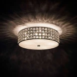 Потолочный светильник круглый Citilux Портал CL324151 (220V, хрусталь K9)