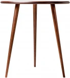 Стол кофейный R-Home Vortex Brass орех