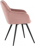 Стул вращающийся Дастин велюр пыльно-розовый УТ000036172