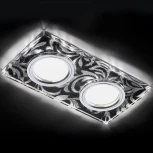 Встраиваемый точечный светильник Ambrella Декоративные Led+mr16 S234/2 BK/CH/WH