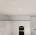 Встраиваемый светильник Rond DK3120-WH (220V, круглые)