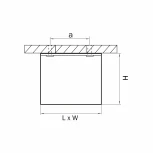 Накладной точечный светильник Lightstar Monocco 212619