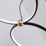 Подвесной светильник Favourite Tornado 4569-2P (LED, 220V, на тросе, кольцо)