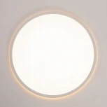 Настенно-потолочный светильник круглый светодиодный с подсветкой Citilux Norma CL748400 (220V, круглые, IP40)