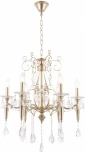 Подвесная люстра Arte Milano AM347710 347710/6 CG (220V, подвески, на цепи, подсвечник, свеча)