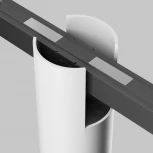 Трековый светильник магнитный 48V Maytoni Alfa TR122-2-7W3K-W (LED, круглые)