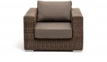 "Боно" кресло из искусственного ротанга, цвет коричневый 4SIS арт.УТ-00003969