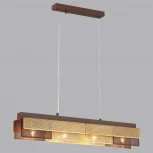 Подвесной светильник Lumion Dana 8005/4A кофе/кофе, золотой металл/металл Е14 4*40W 220V (на тросе)