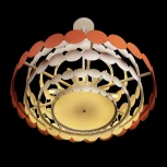 Потолочная люстра на штанге Loft It Juicy 10310/M Red (220V, круглые)